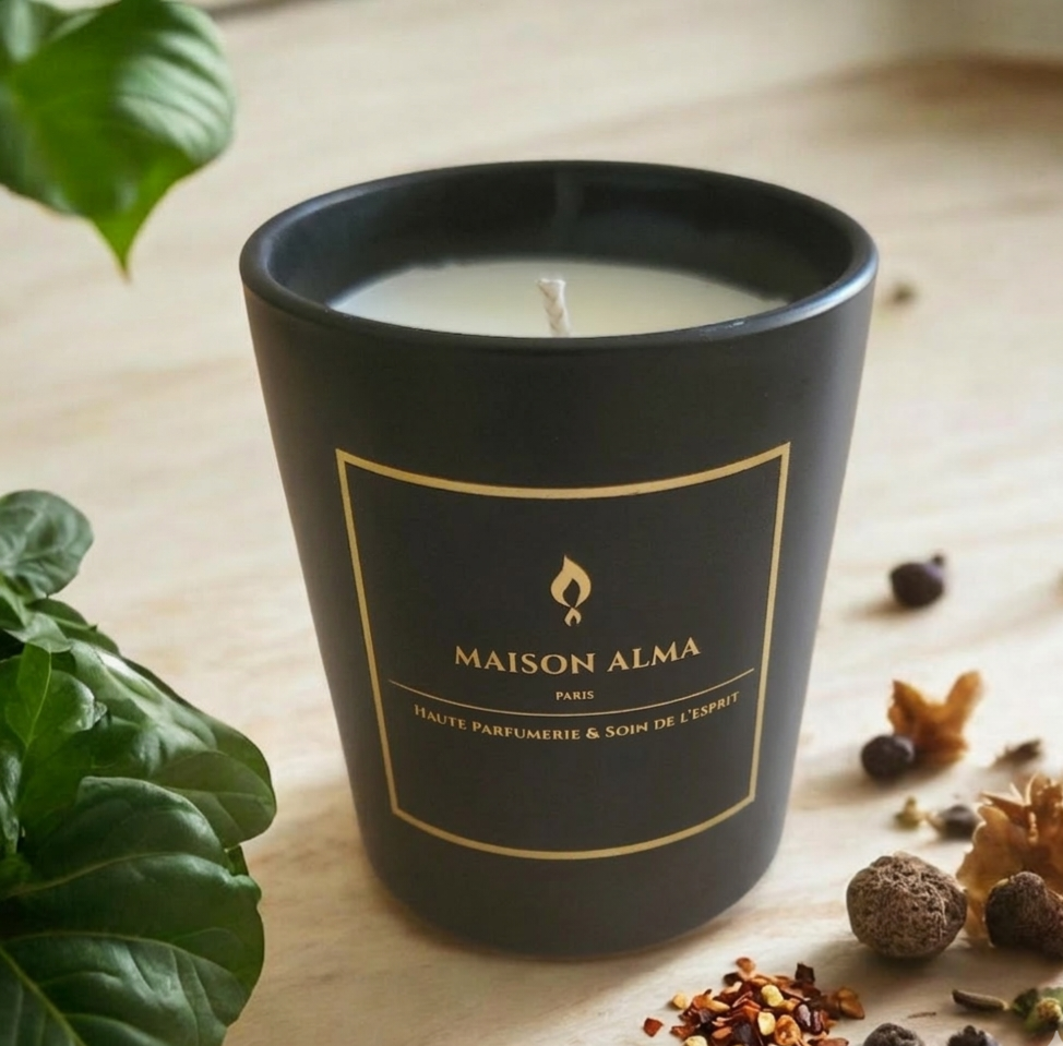 Bougie "Rosée du Matin" - Maison Alma